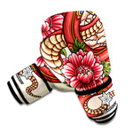 Japanese Snake Tattoo Print Boxing Gloves