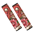 Japanese Snake Tattoo Print Car Seat Belt Covers