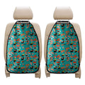 Japanese Sushi And Rolls Pattern Print Car Seat Organizers