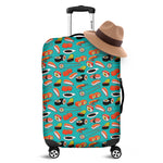 Japanese Sushi And Rolls Pattern Print Luggage Cover