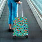 Japanese Sushi And Rolls Pattern Print Luggage Cover