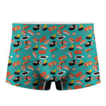 Japanese Sushi And Rolls Pattern Print Men's Boxer Briefs