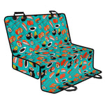 Japanese Sushi And Rolls Pattern Print Pet Car Back Seat Cover