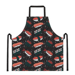 Japanese Sushi Pattern Print Apron