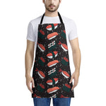 Japanese Sushi Pattern Print Apron
