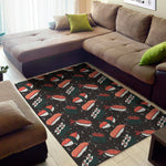 Japanese Sushi Pattern Print Area Rug