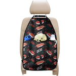 Japanese Sushi Pattern Print Car Seat Organizers