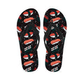 Japanese Sushi Pattern Print Flip Flops