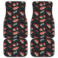 Japanese Sushi Pattern Print Front and Back Car Floor Mats