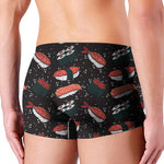 Japanese Sushi Pattern Print Men's Boxer Briefs