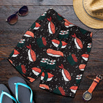 Japanese Sushi Pattern Print Men's Shorts