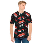 Japanese Sushi Pattern Print Men's T-Shirt