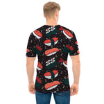 Japanese Sushi Pattern Print Men's T-Shirt