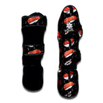 Japanese Sushi Pattern Print Muay Thai Shin Guard