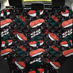 Japanese Sushi Pattern Print Pet Car Back Seat Cover
