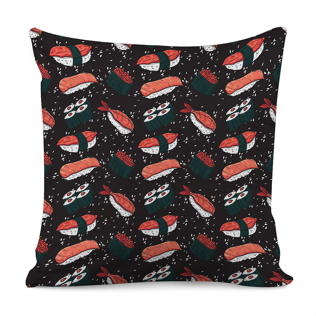 Japanese Sushi Pattern Print Pillow Cover
