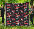 Japanese Sushi Pattern Print Quilt
