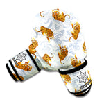 Japanese Tiger Pattern Print Boxing Gloves