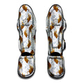 Japanese Tiger Pattern Print Muay Thai Shin Guards