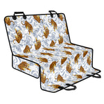 Japanese Tiger Pattern Print Pet Car Back Seat Cover