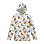 Japanese Tiger Pattern Print Pullover Hoodie