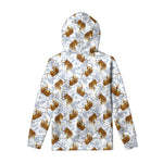 Japanese Tiger Pattern Print Pullover Hoodie