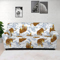 Japanese Tiger Pattern Print Sofa Cover