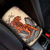 Japanese Tiger Tattoo Print Car Center Console Cover