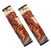 Japanese Tiger Tattoo Print Car Seat Belt Covers