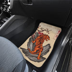 Japanese Tiger Tattoo Print Front Car Floor Mats