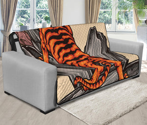 Japanese Tiger Tattoo Print Futon Protector