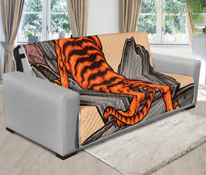 Japanese Tiger Tattoo Print Futon Protector