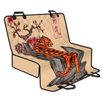 Japanese Tiger Tattoo Print Pet Car Back Seat Cover