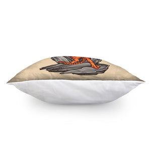 Japanese Tiger Tattoo Print Pillow Cover