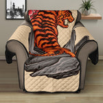 Japanese Tiger Tattoo Print Recliner Protector