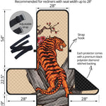 Japanese Tiger Tattoo Print Recliner Protector