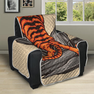 Japanese Tiger Tattoo Print Recliner Protector