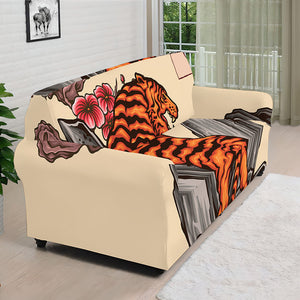 Japanese Tiger Tattoo Print Sofa Cover