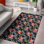 Japanese Traditional Pattern Print Area Rug