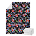Japanese Traditional Pattern Print Blanket