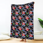 Japanese Traditional Pattern Print Blanket