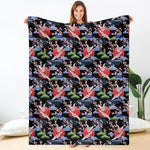 Japanese Traditional Pattern Print Blanket