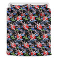 Japanese Traditional Pattern Print Duvet Cover Bedding Set