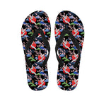 Japanese Traditional Pattern Print Flip Flops
