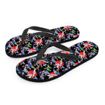 Japanese Traditional Pattern Print Flip Flops