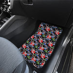 Japanese Traditional Pattern Print Front and Back Car Floor Mats