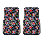 Japanese Traditional Pattern Print Front Car Floor Mats