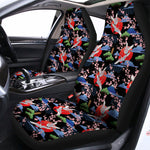 Japanese Traditional Pattern Print Universal Fit Car Seat Covers