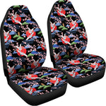 Japanese Traditional Pattern Print Universal Fit Car Seat Covers