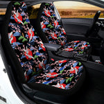 Japanese Traditional Pattern Print Universal Fit Car Seat Covers